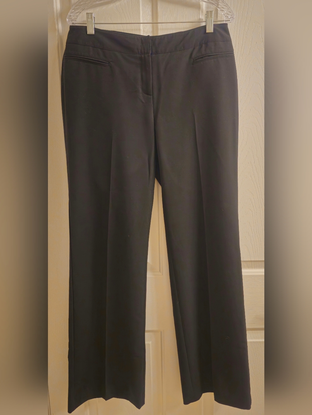 INC International Concepts Black Straight-Leg Women's Dress Pants, Size 10